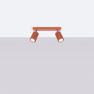 Regleta Moto rojo, 2 luces