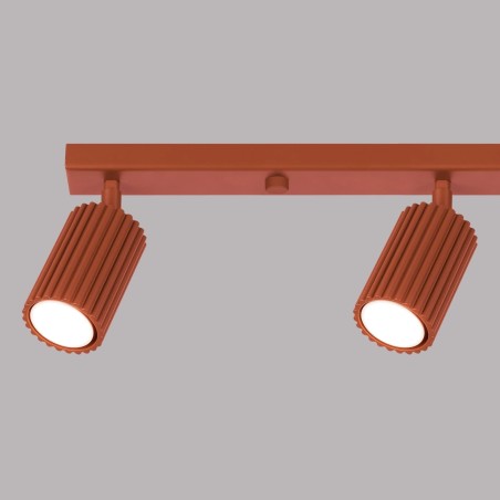 Regleta Moto rojo, 6 luces