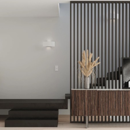 Aplique de pared Usus blanco