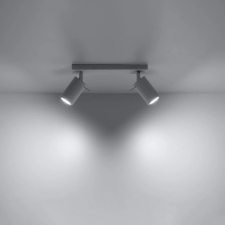 Regleta Vinivi blanco, 2 luces