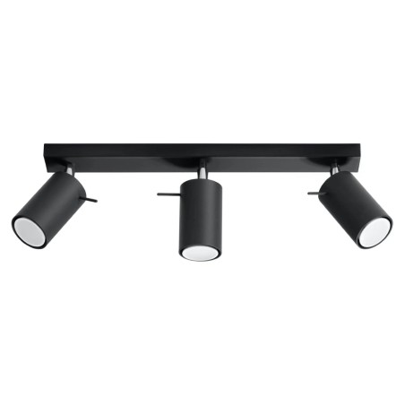 Regleta Vinivi negro, 3 luces