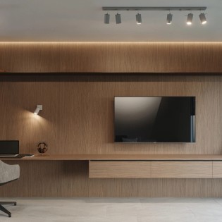 Aplique de pared Vinivi gris