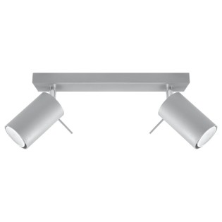 Regleta Vinivi gris, 2 luces