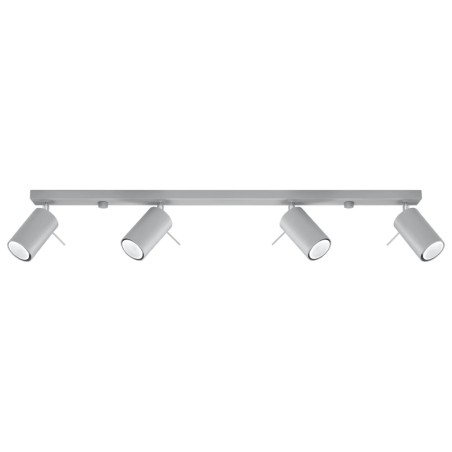 Regleta Vinivi gris, 4 luces