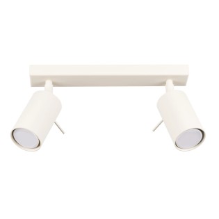 Regleta Vinivi beige, 2 luces