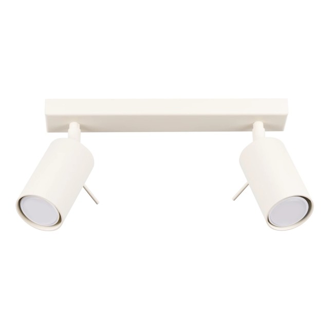 Regleta Vinivi beige, 2 luces