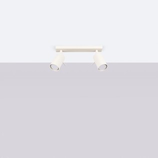 Regleta Vinivi beige, 2 luces