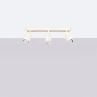 Regleta Vinivi beige, 3 luces