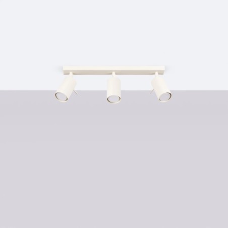 Regleta Vinivi beige, 3 luces