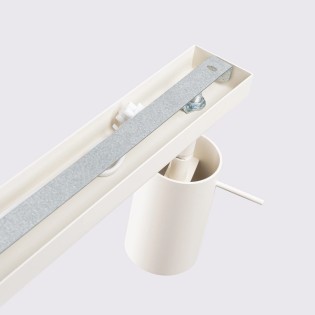 Regleta Vinivi beige, 3 luces