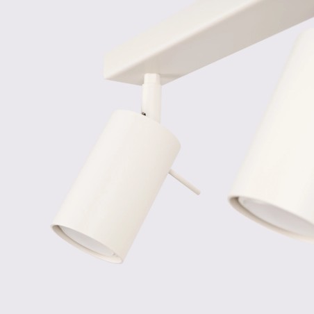 Regleta Vinivi beige, 4 luces