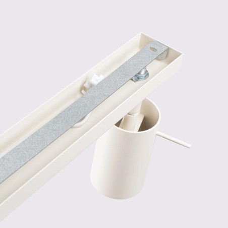 Regleta Vinivi beige, 4 luces