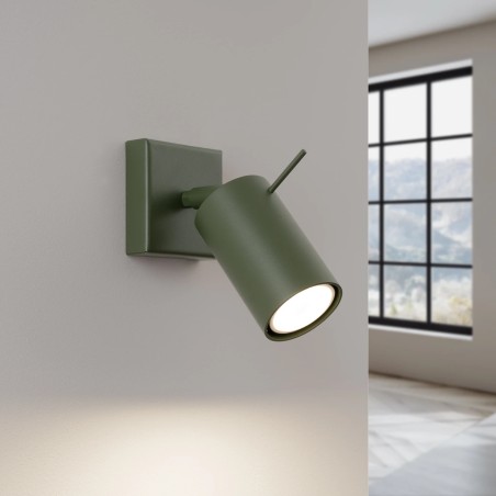 Aplique de pared Vinivi verde