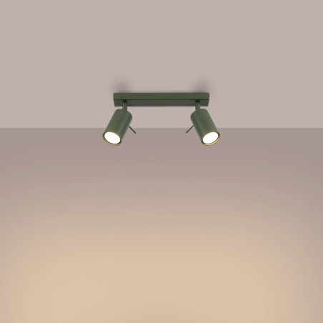 Regleta Vinivi verde, 2 luces