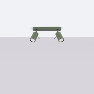 Regleta Vinivi verde, 2 luces