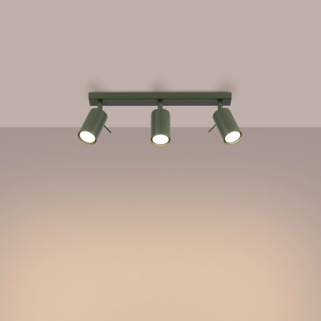 Regleta Vinivi verde, 3 luces
