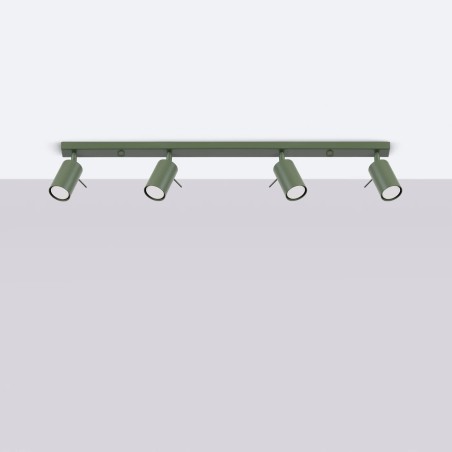 Regleta Vinivi verde, 4 luces