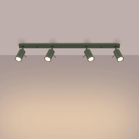 Regleta Vinivi verde, 4 luces