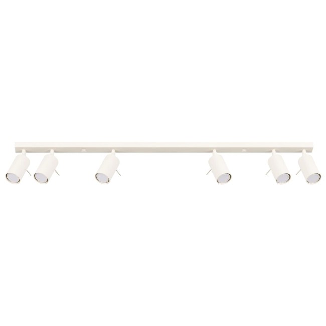 Regleta Vinivi beige, 6 luces