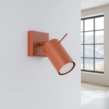 Aplique de pared Vinivi rojo