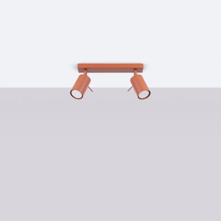 Regleta Vinivi rojo, 2 luces