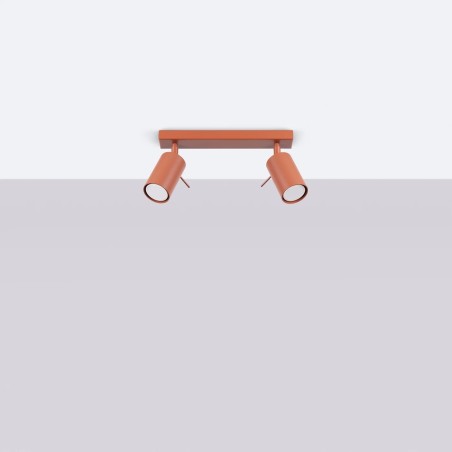 Regleta Vinivi rojo, 2 luces