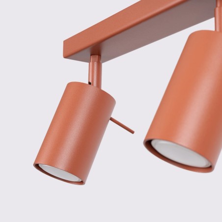 Regleta Vinivi rojo, 4 luces