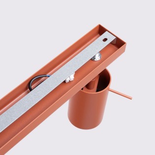 Regleta Vinivi rojo, 4 luces