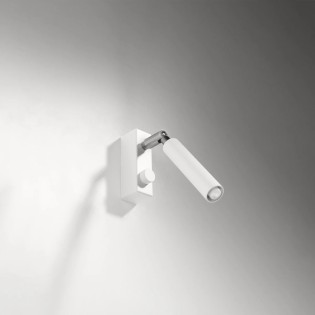 Aplique de pared Koin blanco, 1 luz