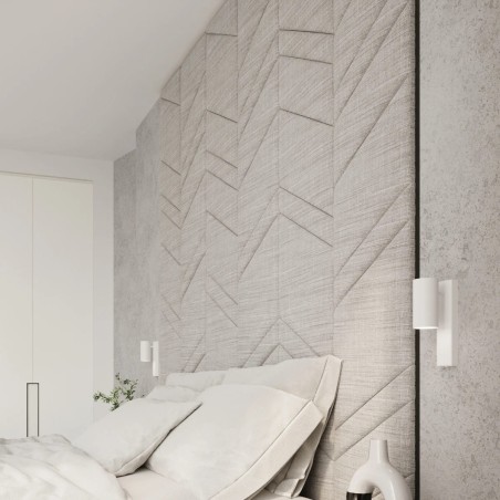 Aplique de pared Moal blanco