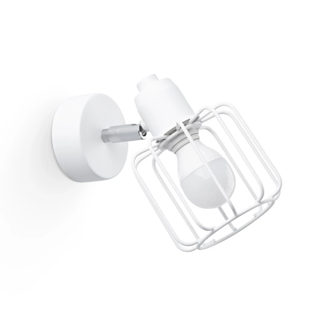 Aplique de pared Naxa blanco, 1 luz