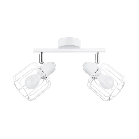 Regleta Naxa blanco, 2 luces