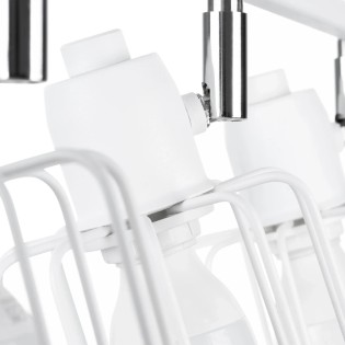 Regleta Naxa blanco, 3 luces