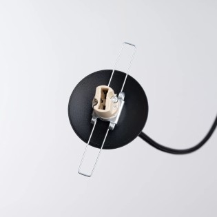 Lámpara colgante Zovolu negro, 1 luz