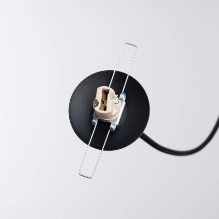 Lámpara colgante Zovolu negro, 1 luz