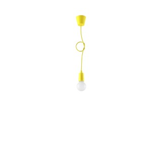 Lámpara colgante Tina amarillo, 1 luz