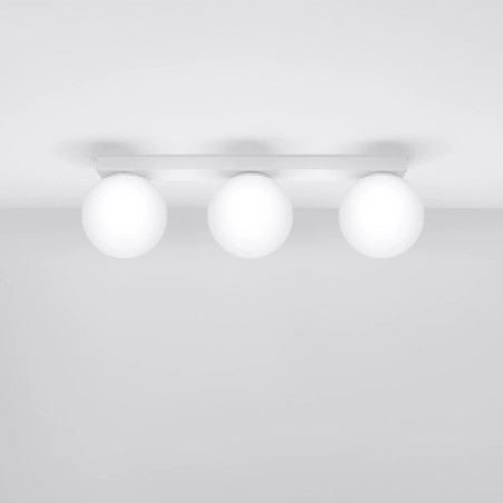 Regleta Eaus blanco, 3 luces