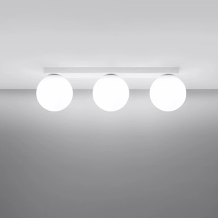 Regleta Eaus blanco, 3 luces
