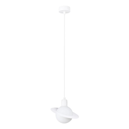Lámpara colgante Rena blanco, 1 luz