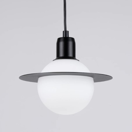 Lámpara colgante Rena negro, 1 luz