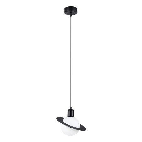 Lámpara colgante Rena negro, 1 luz