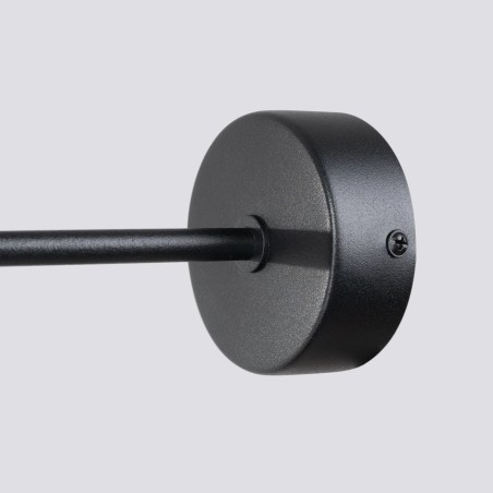Aplique de pared Cumo negro, 1 luz
