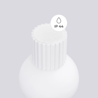 Aplique de pared Mido blanco