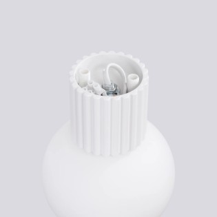Aplique de pared Mido blanco