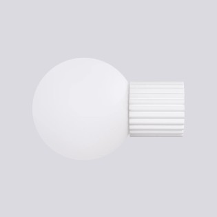 Aplique de pared Mido blanco