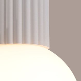 Foco de superficie Mido blanco