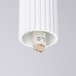 Foco de superficie Mido blanco