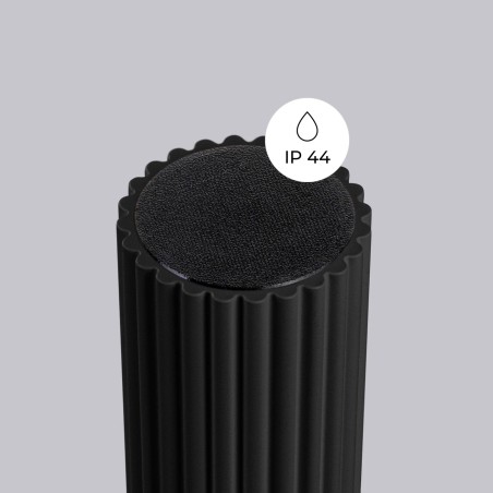 Foco de superficie Mido negro