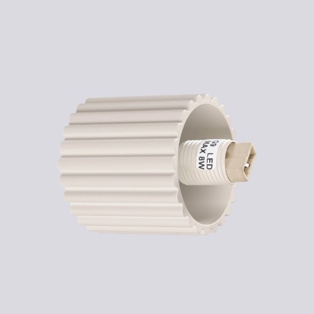 Aplique de pared Mido beige