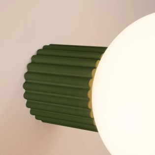 Aplique de pared Mido verde
